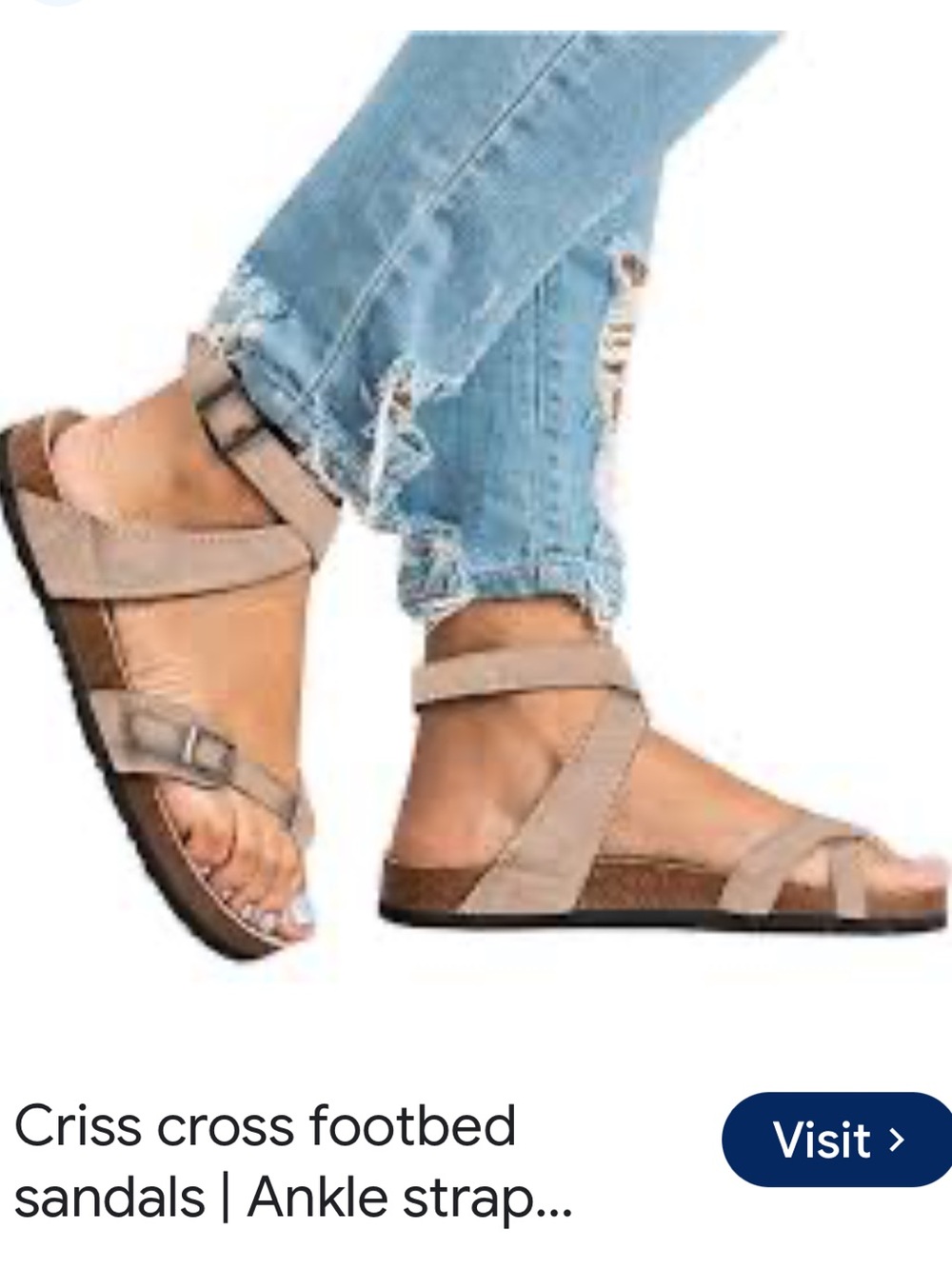 Outwoods sandal BORK-39 6 Like New Crisscross